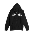 SHADOW PUPPETS ZIP UP HOODIE